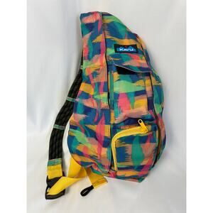 Kavu Original Sling Bag Glam Jam Crossbody Geometric Outdoor Hiking